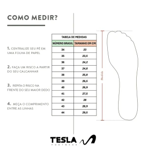 Tênis Tesla Flow Xl All Black Reflect 2502-20 4