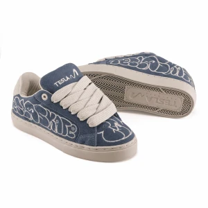 Tênis Tesla Hertz Art Denim 2101-58 3