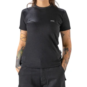 Camiseta Hocks Feminina Luz Rib Preto 27252 1