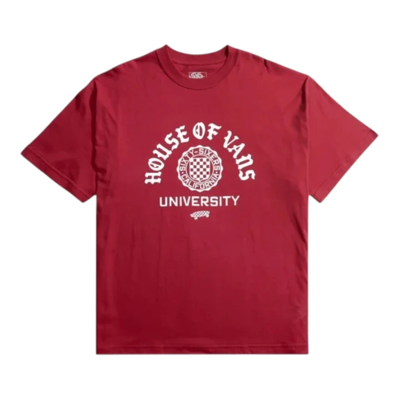 CAMISETA VANS HOUSE UNIVERSITY RACING RED