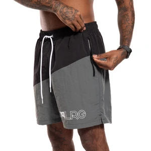 Bermuda Lrg Elastico Native  Preto Cinza 4