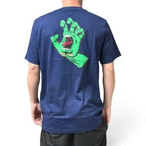Camiseta Santa Cruz Opus Screaming Marinho 1