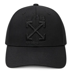 Boné Off White Lab Clamp Arrows Brim Black Blk 2