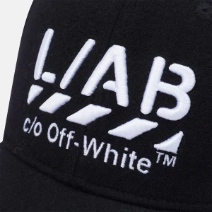 Boné Off White Lab Diags Wool Black 5