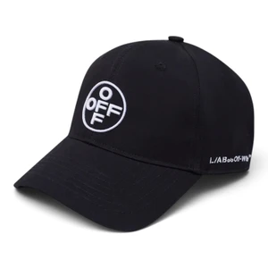 Boné Off White Lab Embroidered Brim Black 1