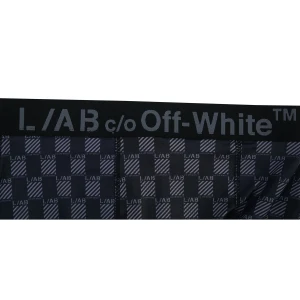Boxer Off White Lab Brief No Fly Black Nrf 5