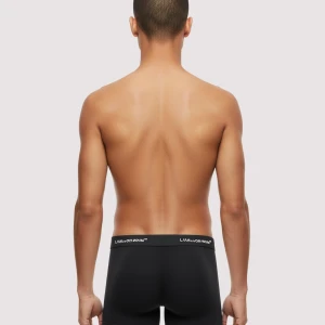Boxer Off White Lab Brief With Fly 3 Pack Black 2