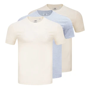 Camiseta Off White Lab Classic Fit 3 Pack Mrs Brc Grey 1