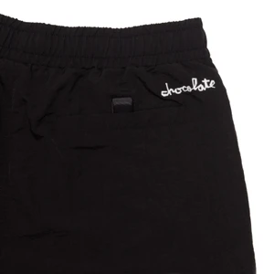 Bermuda Chocolate Sarja Elastico Preto 3