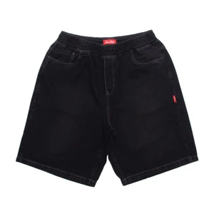 Bermuda Chocolate Jeans Elastic Waist Denim 1