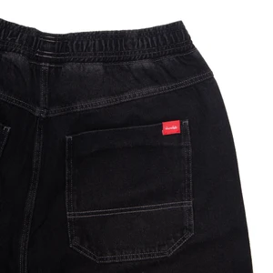 Bermuda Chocolate Jeans Elastic Waist Denim 5