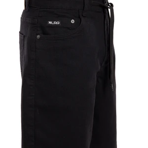 Bermuda Lrg Jeans True Straight Black 3