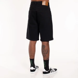 Bermuda Lrg Jeans True Straight Black 2