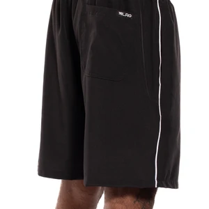 Bermuda Lrg Nylon Elastico Pit Stop Preto 2