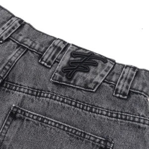 Bermuda Tropicalients Jeans Elephant Cinza Usado 4