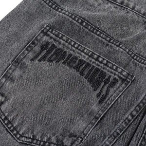 Calça Tropicalients Jeans Elephant Cinza Usado 3