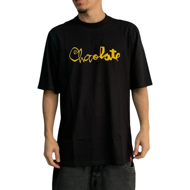 CAMISETA CHOCOLATE SKRUNK PRETO