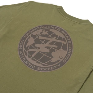 Camiseta Tropicalients New World Order Oliva 3