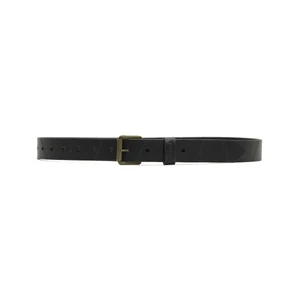 Cinto Barra Couro Legitimo Retalhos Preto 1