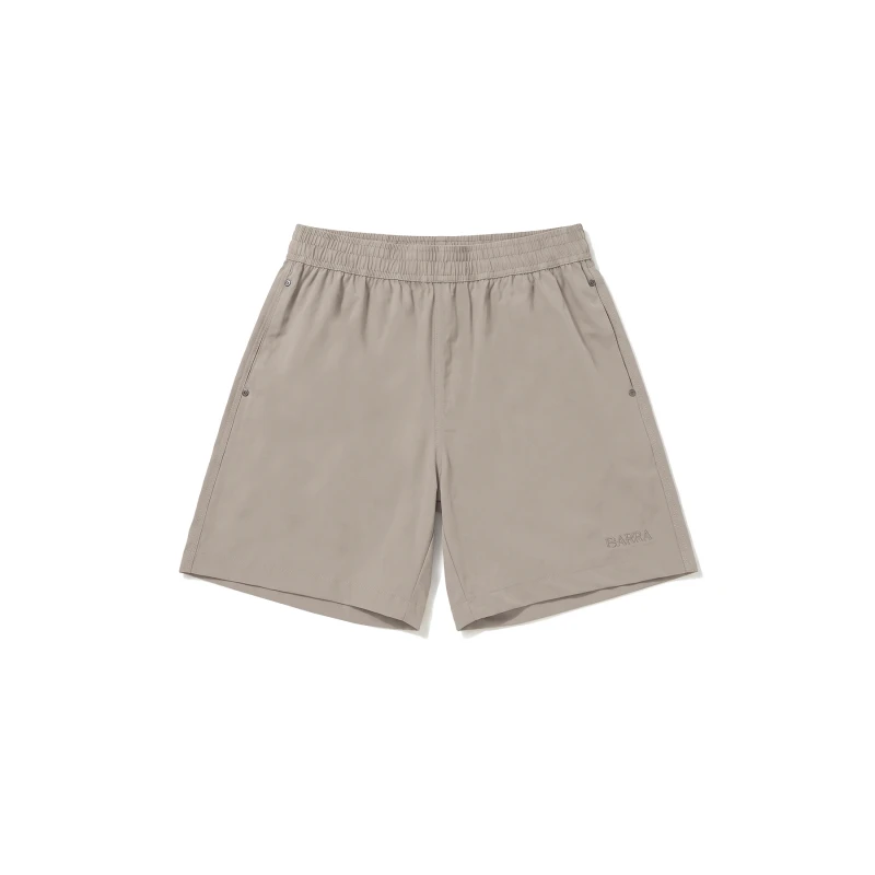 BERMUDA BARRA LEVE POCKET BEGE