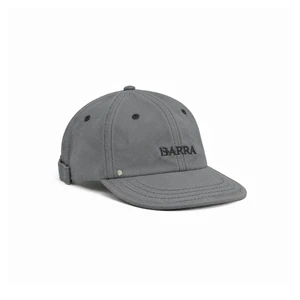 Boné Barra 6 Panel Logo Grafite Estonado 1
