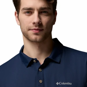 Polo Columbia Tech Trail Utility Collegiate Navy 4