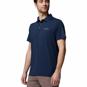 Polo Columbia Tech Trail Utility Collegiate Navy 3