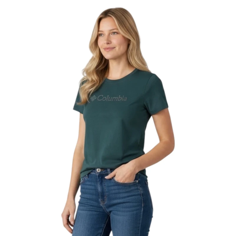 CAMISETA COLUMBIA FEMININA BRANDED SHADOW FOREST