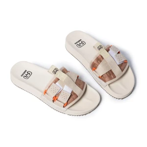 Chinelo Hocks Slide Shiba Cream Nuts 2
