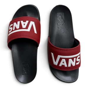 Chinelo Vans Mn La Costa Poppy Ember Black 2