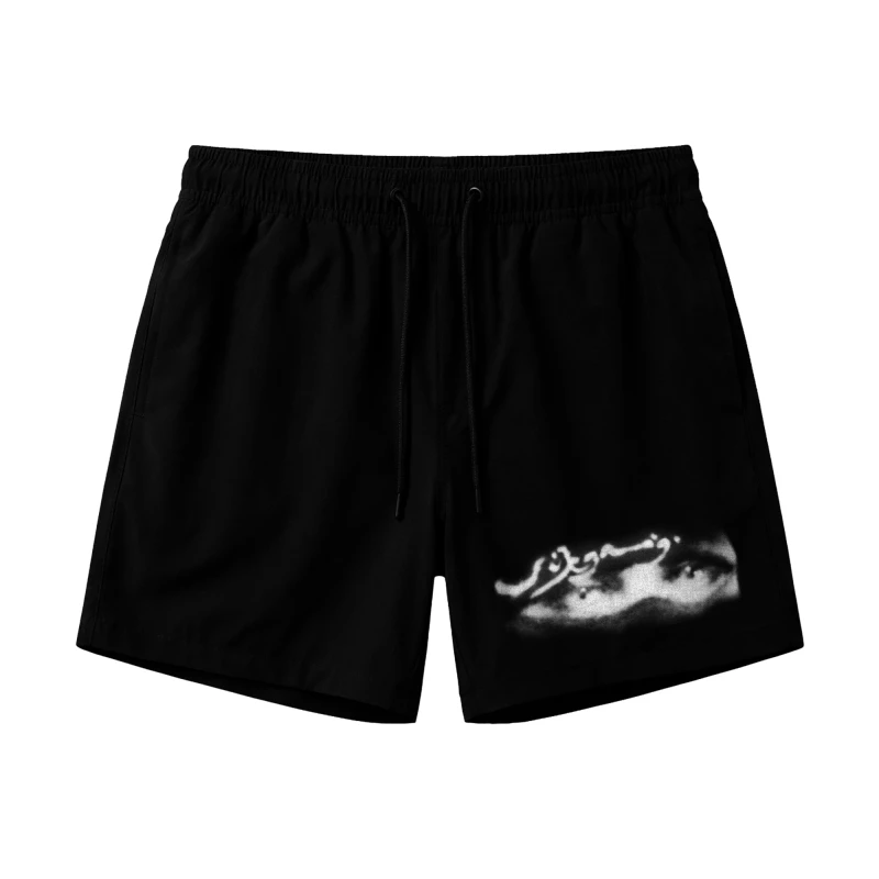 Bermuda Sufgang Tactel Arabic Eyes Preto