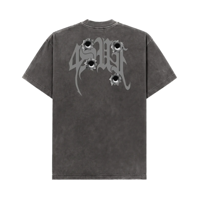Camiseta Sufgang Bullets Hole Chumbo