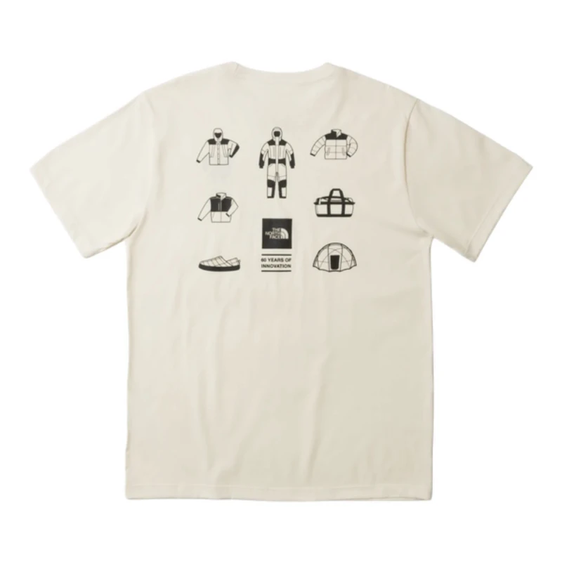 CAMISETA THE NORTH FACE MOUNTAIN MIRAGE OFF WHITE