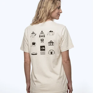 Camiseta The North Face Mountain Mirage Off White 2